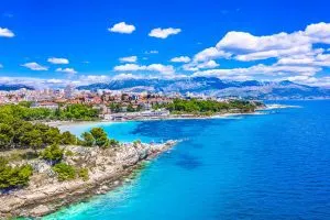 Van het uitzicht van Split tot UNESCO erfgoed